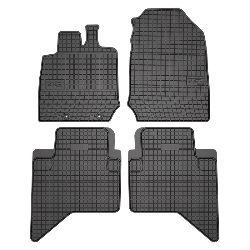 Alfombrillas de goma para Isuzu D-MAX 5 plazas (2020-...)