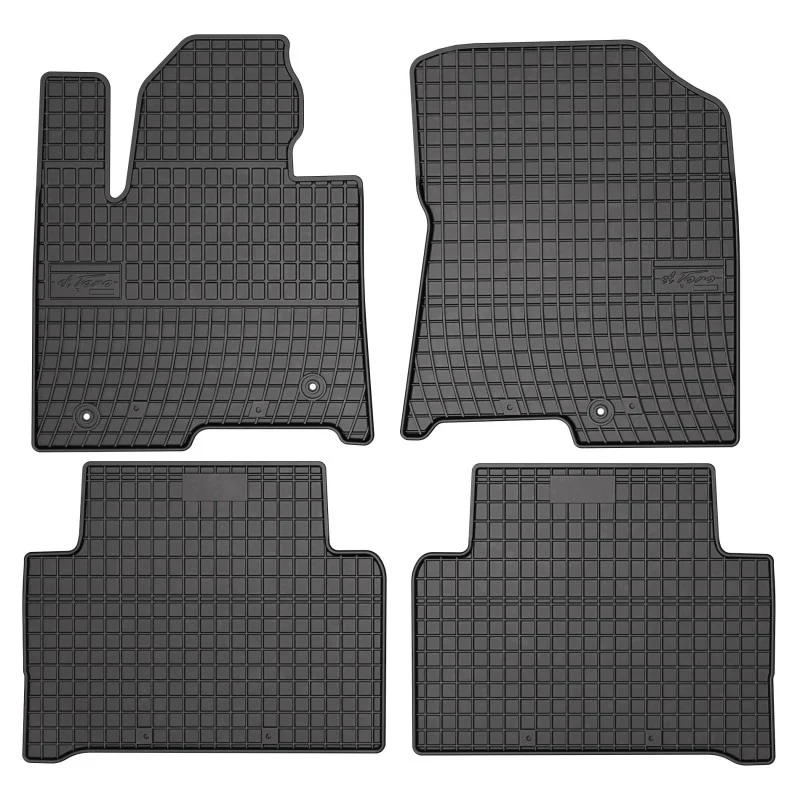 Alfombrillas de goma para Kia Sorento IV Hibrido / Hibrido enchufable (2020-...)