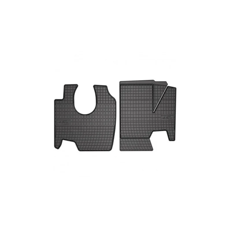 Alfombrillas de goma para Mercedes Axor (1996-2016) 2 unidades delanteras