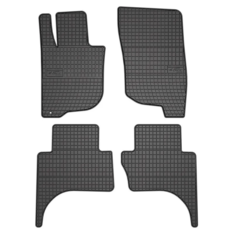 Alfombrillas de goma para Mitsubishi L200 (2019-...)