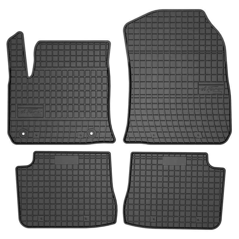 Alfombrillas de goma para Peugeot 208 II Eléctrico (2019-)