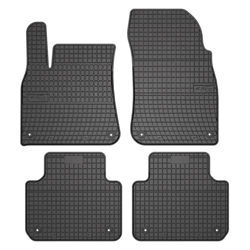 Alfombrillas de goma para Porsche Cayenne III (2018-...)