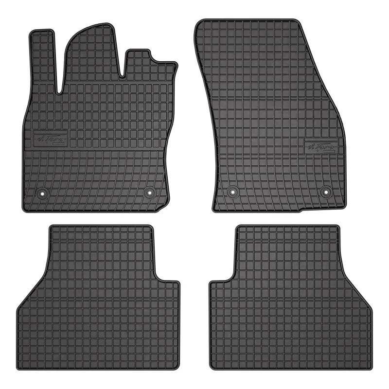 Alfombrillas de goma para Volkswagen Caddy IV (2020-...)