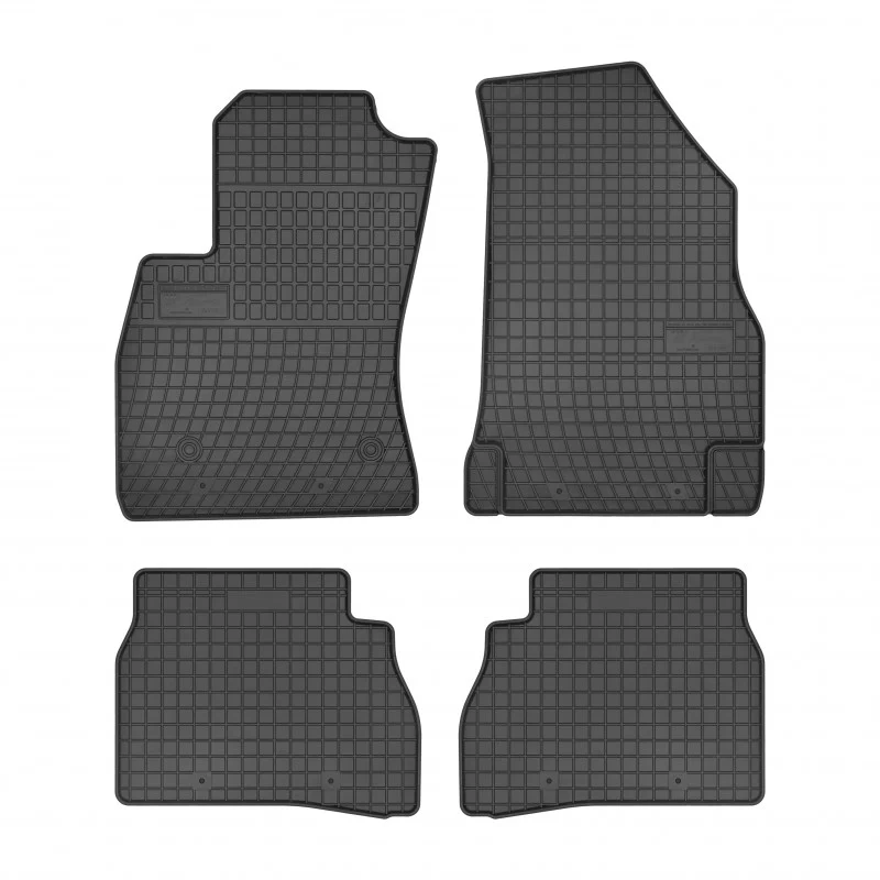 Alfombrillas Fiat Doblo 5 plazas (2009 - 2015) Goma