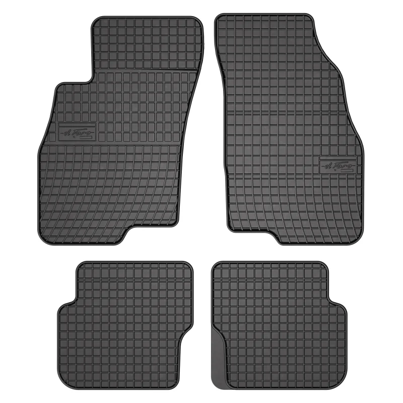 Alfombrillas Fiat Punto Abarth Evo 3 asientos (2010 - 2014) Goma
