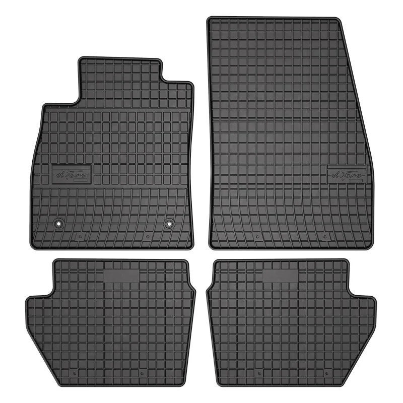 Alfombrillas Ford Fiesta MK7 (2017 - actualidad) Goma