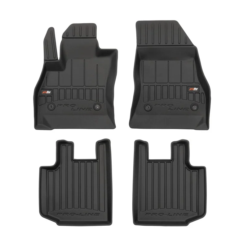 Alfombrillas goma 3D Fiat 500L (desde 2012)