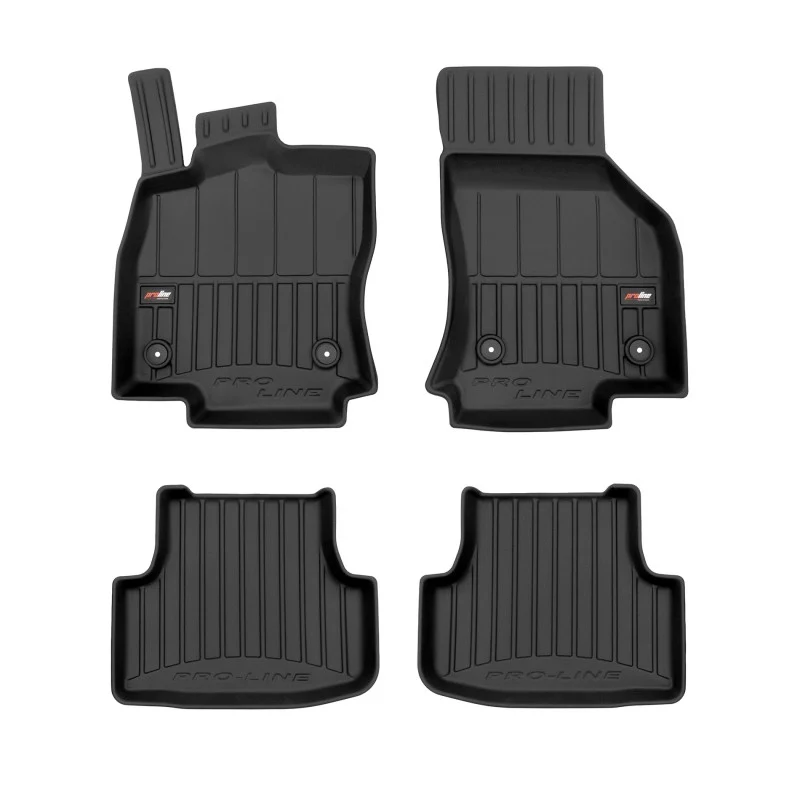 Alfombrillas goma 3D premium Audi A3 8Y (2021-actualidad) excepto Mild Hybrid