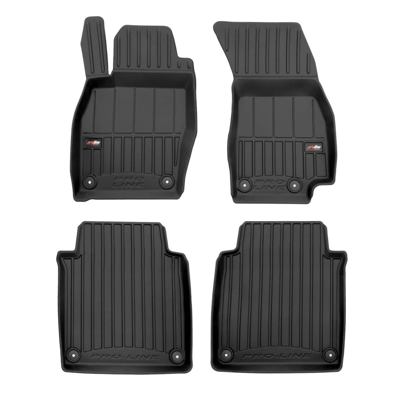Alfombrillas goma 3D premium Audi A8 D5 Sedan (2017-) versión larga