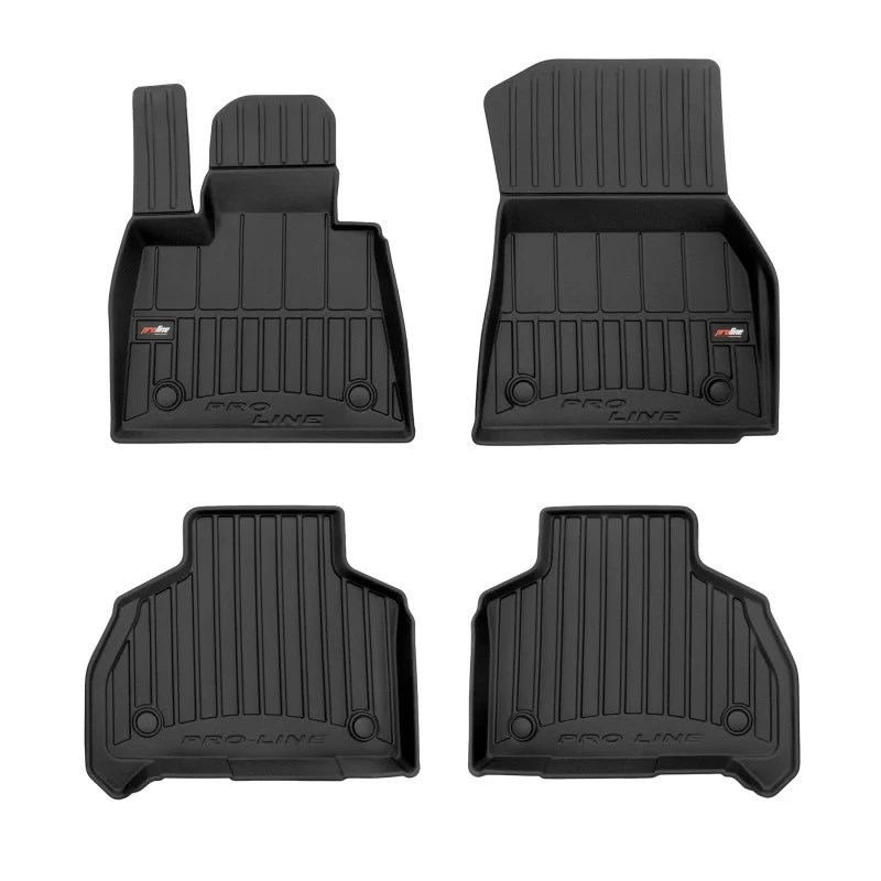 Alfombrillas goma 3D premium BMW X7 G07 (2018-) primera y segunda fila