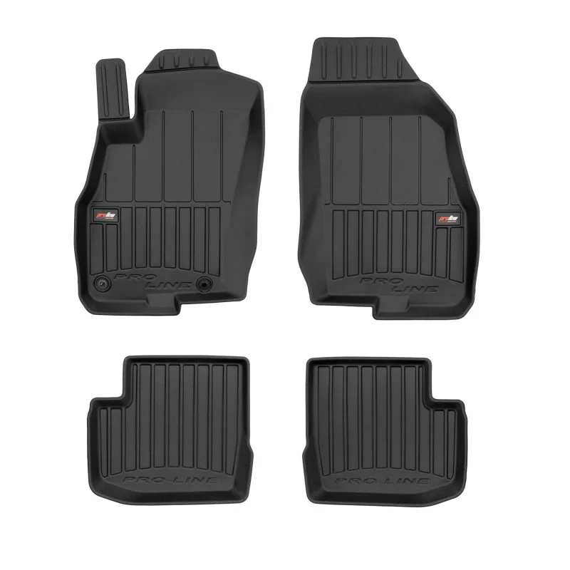 Alfombrillas goma 3D premium Fiat Grande Punto Hatchback, 5 puertas (2005-2012)