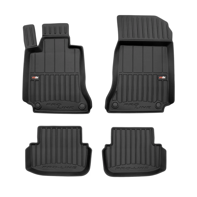 Alfombrillas goma 3D premium Mercedes Benz Clase E Coupe C207 (2009-2017)