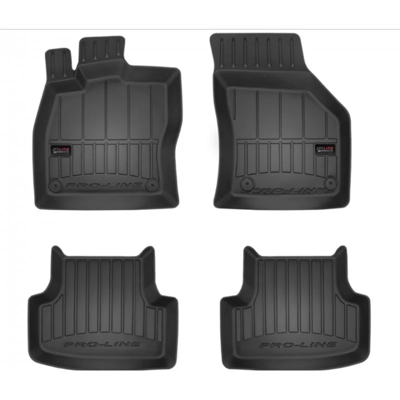 Alfombrillas goma 3D premium Peugeot e-Rifter (2021-)