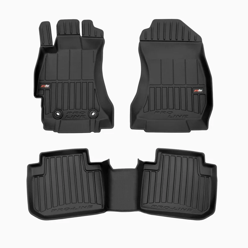 Alfombrillas goma 3D premium Subaru Forester IV suv (2012-2018)