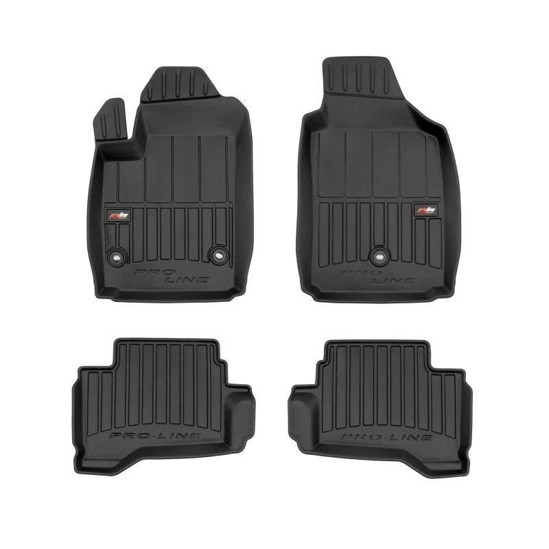 alfombrillas goma cubeta Fiat 500e I (2015-2020)