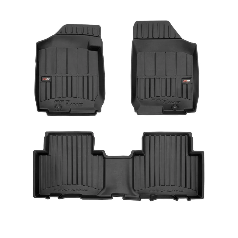 alfombrillas goma cubeta Kia Carens III (2006-2013)