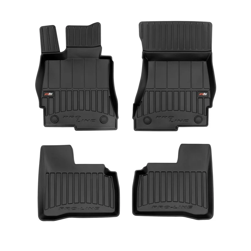 alfombrillas goma cubeta Mercedes-Benz S-Class W221 versión corta (2005-2013)