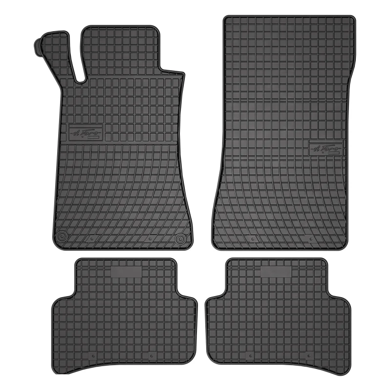 Alfombrillas Goma Mercedes Clase C W203 (2000-2007)