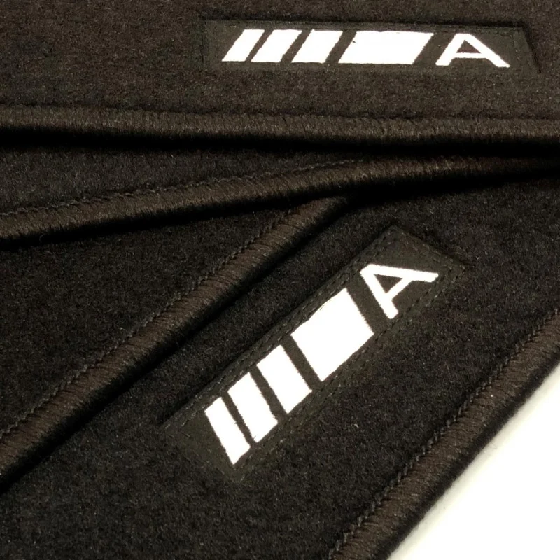 Alfombrillas Mercedes Clase-A W176 (2012 - 2018) a medida logo