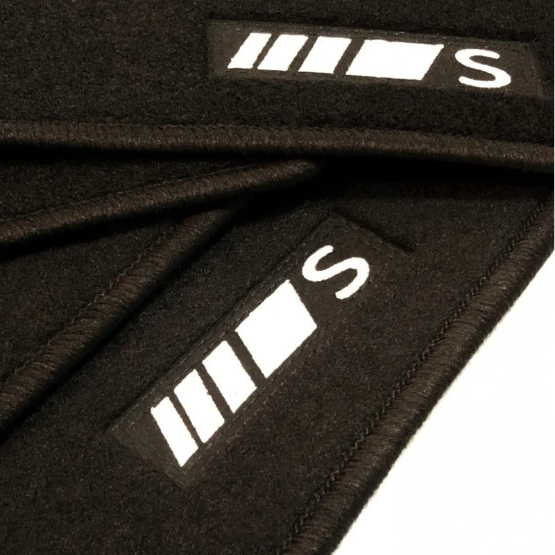 Alfombrillas Mercedes Clase-S W220 (1998 - 2005) a medida logo