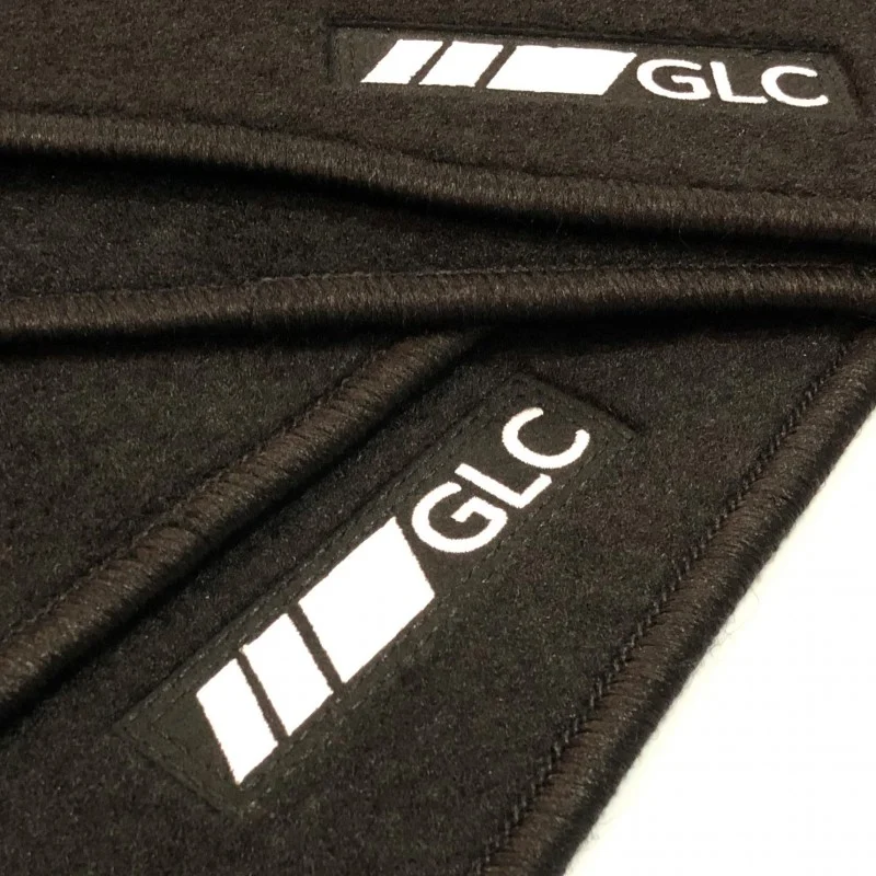 Alfombrillas Mercedes GLC X253 SUV (2015 - 2022) a medida logo