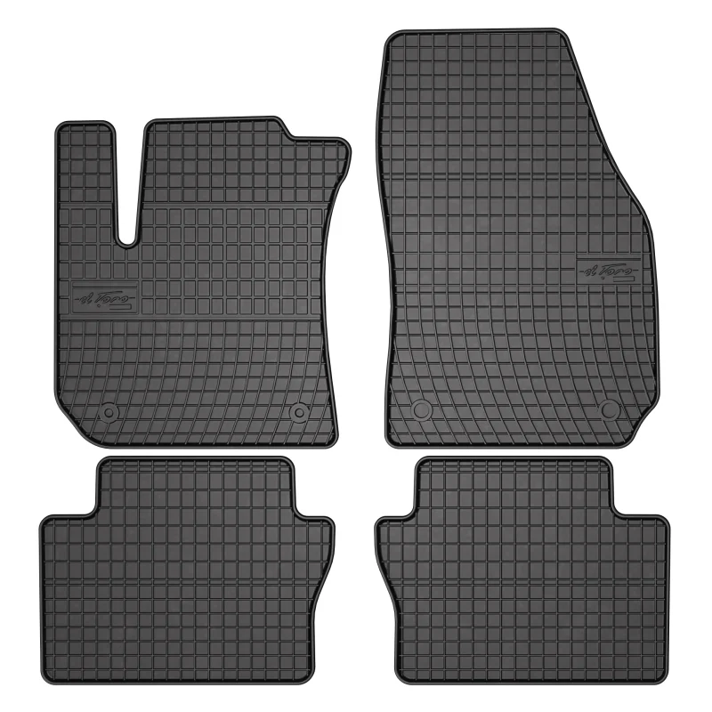 Alfombrillas Opel Zafira B 5 plazas (2005 - 2012) Goma