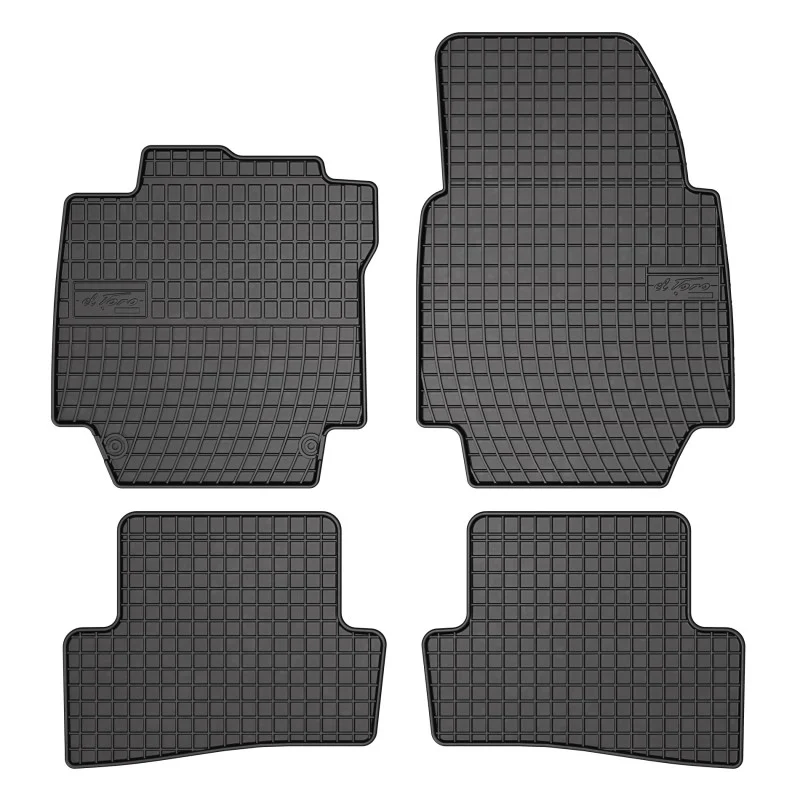 Alfombrillas Renault Captur Restyling (2017-2019) Goma