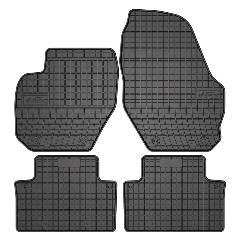 Alfombrillas Volvo XC90 5 plazas (2002 - 2015) Goma