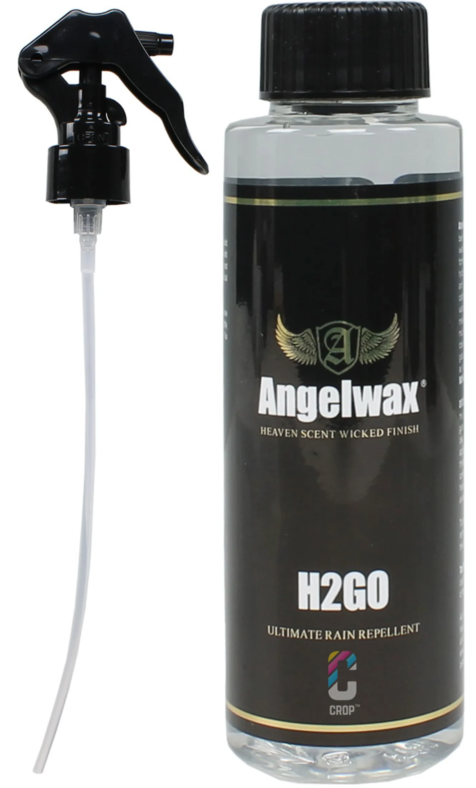 ANGELWAX H2Go - Repelente de Lluvia Sellador de Cristales