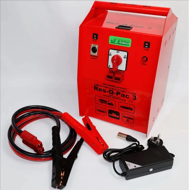 Arrancador Res-Q-Pac 3 Profesional Resque Pac 3 12/24v 7000 Amperios