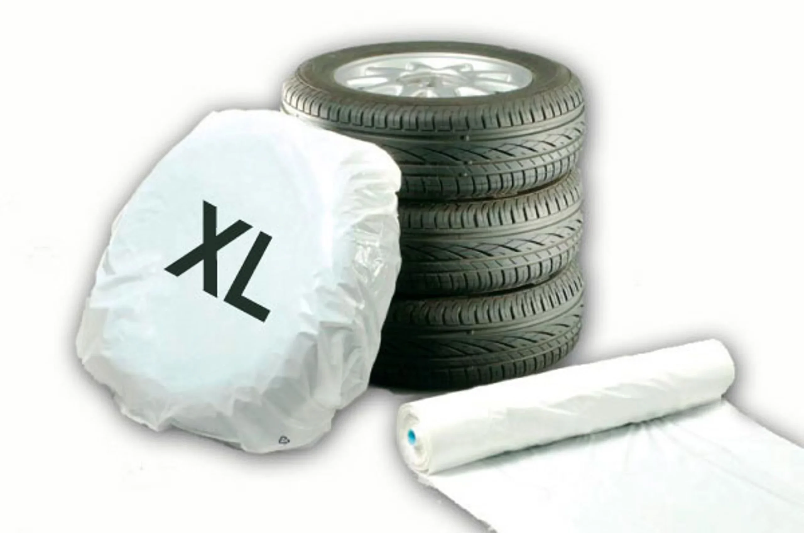 Fundas y bolsas para neumáticos en rollos - Extra Larga