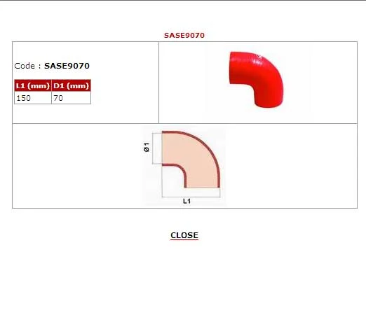 Bmc Curva Angulo 90º 70x150