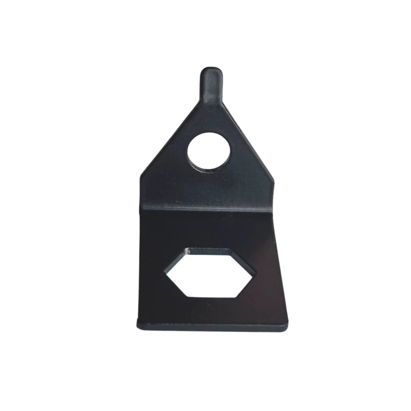 Brake hose mounting bracket to frame rail 67-70