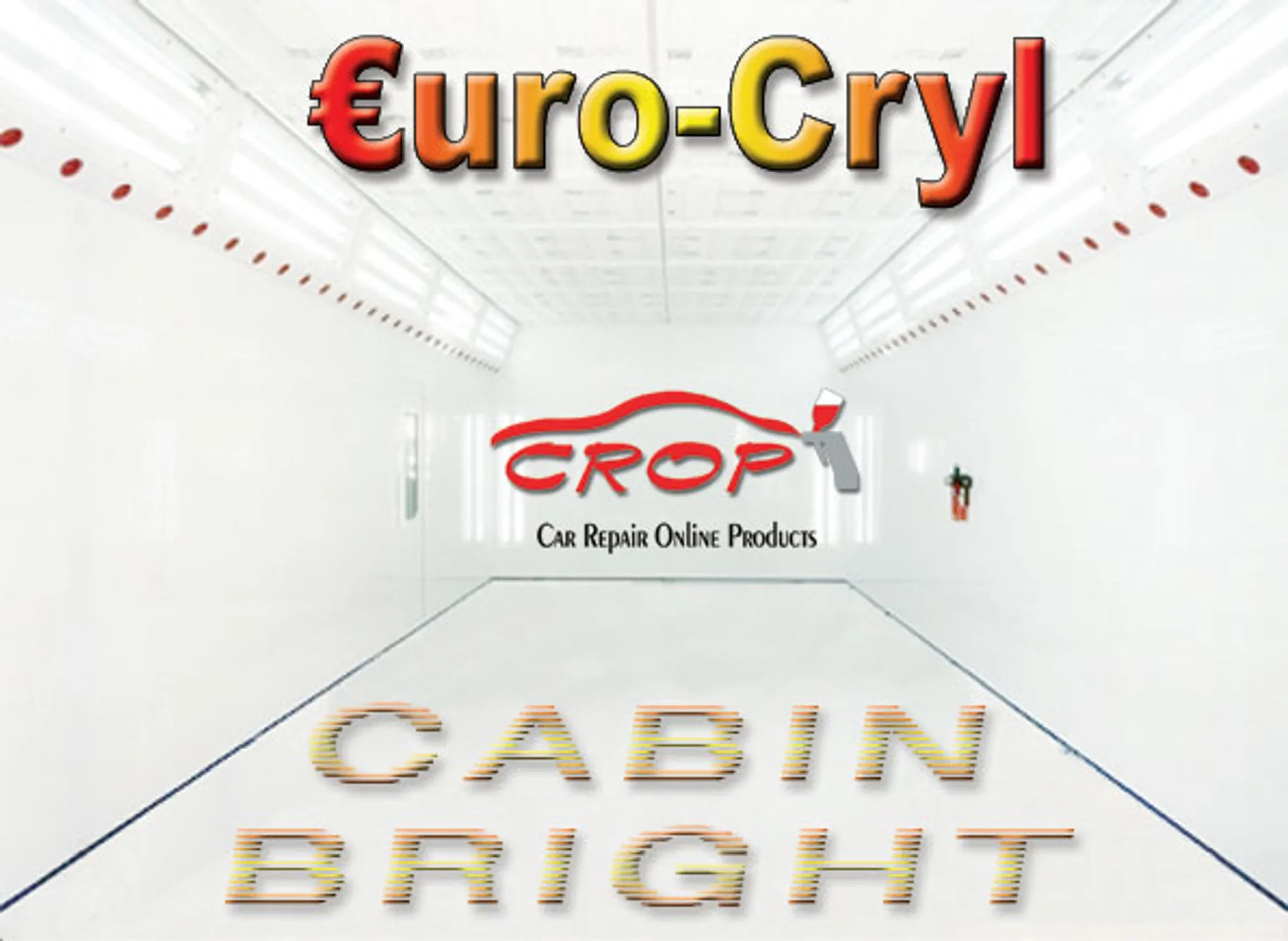 Cabina Bright Cabina de pintura 2K PU paquete blanco