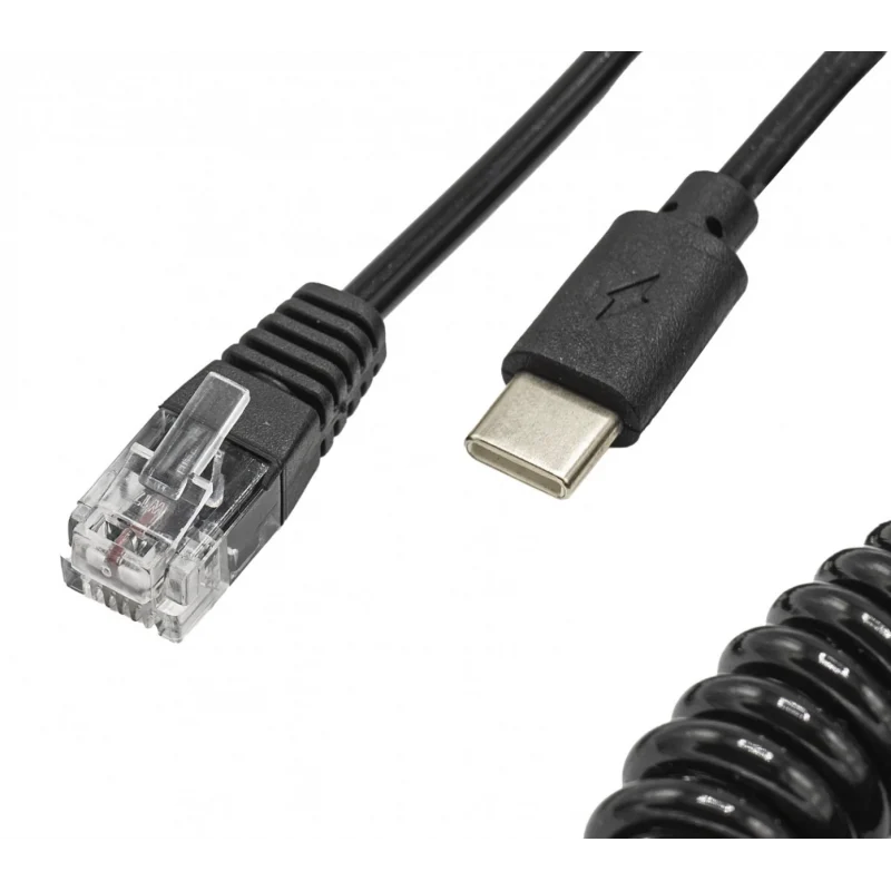 Cable alimentación Usb-C a RJ para Genevo MAX