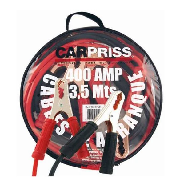 Cables Arranque 400 Amperios 3,5 Metros C/Bolsa
