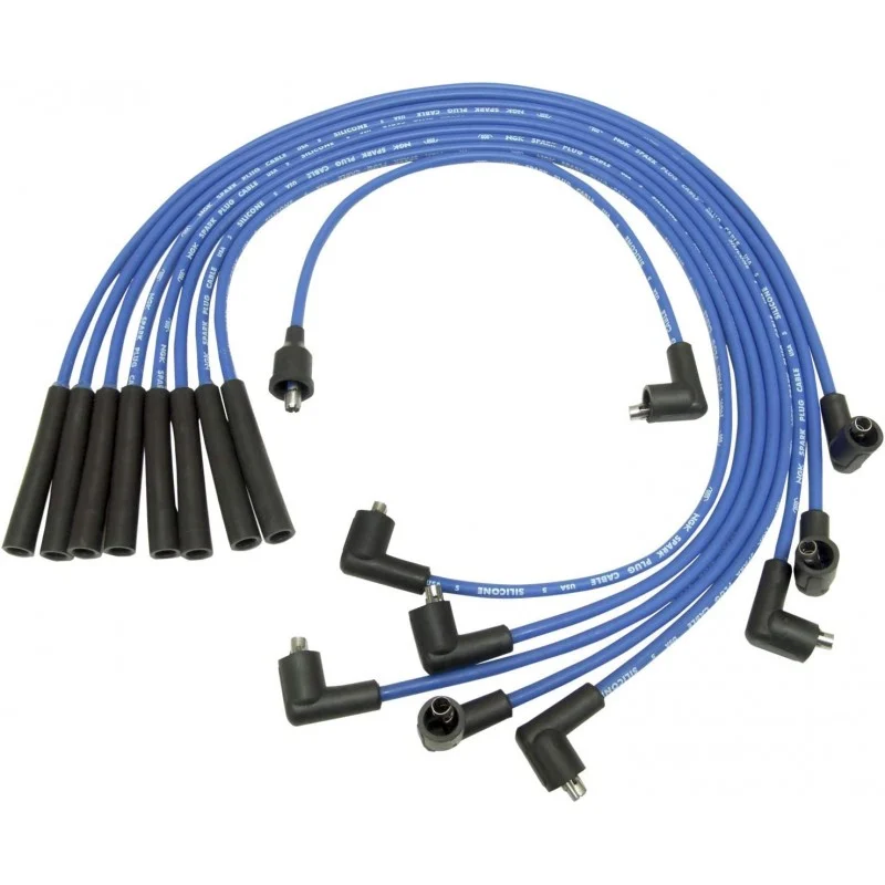 Cables de encendido 351C/ 390- 428, azul 67-73