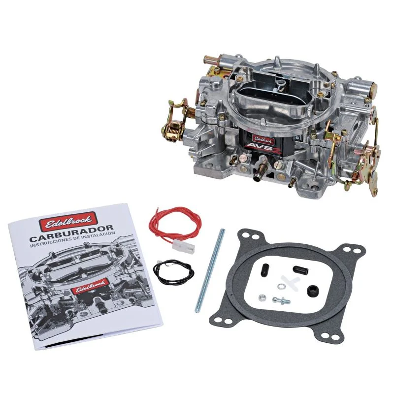 Edelbrock AVS2 1902 500cfm carburetor with manual choke 64-73