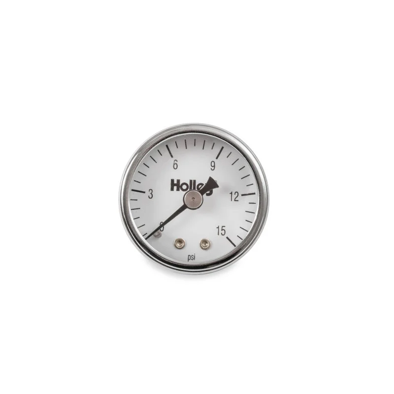 Indicador de presión de combustible 0-15Psi 1/ 8" NPT