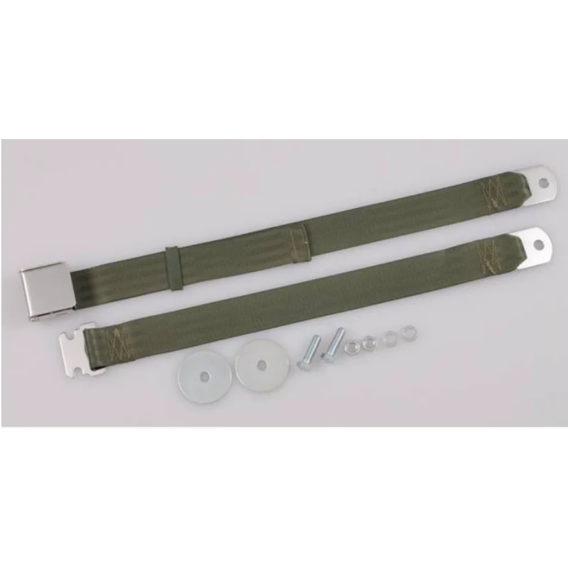 Cinturón de seguridad de 2 puntos, verde hiedra medio