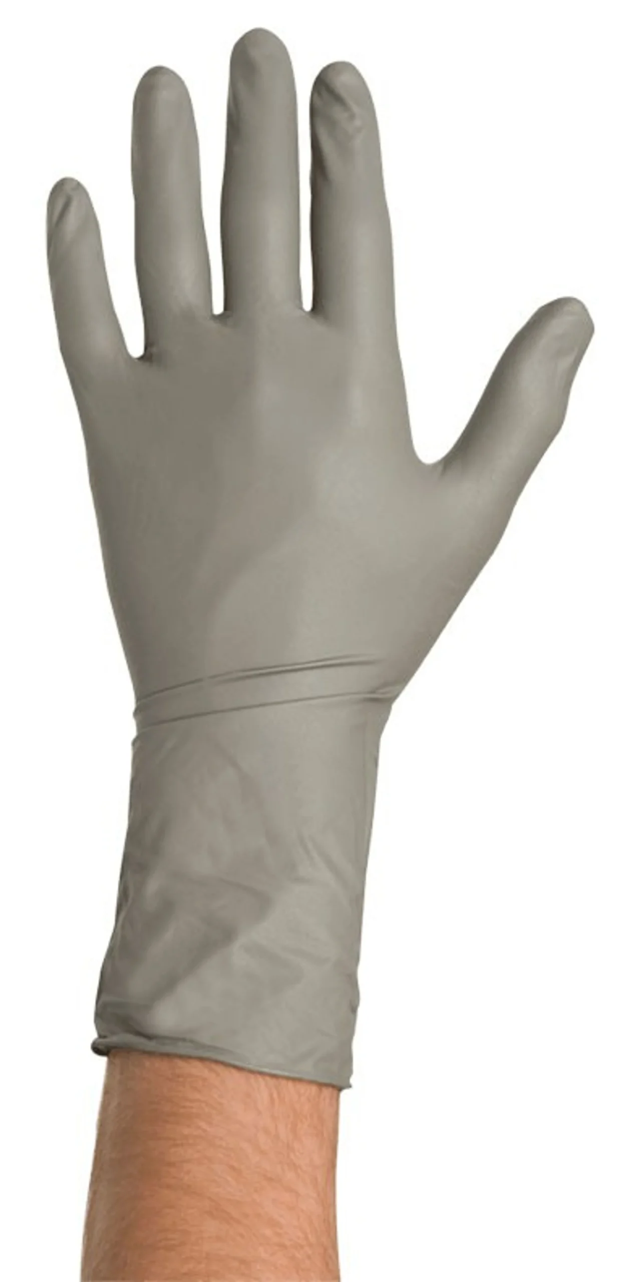 COLAD Guantes de Nitrilo Grises - 50 unidades - Extra Fuertes y Largos
