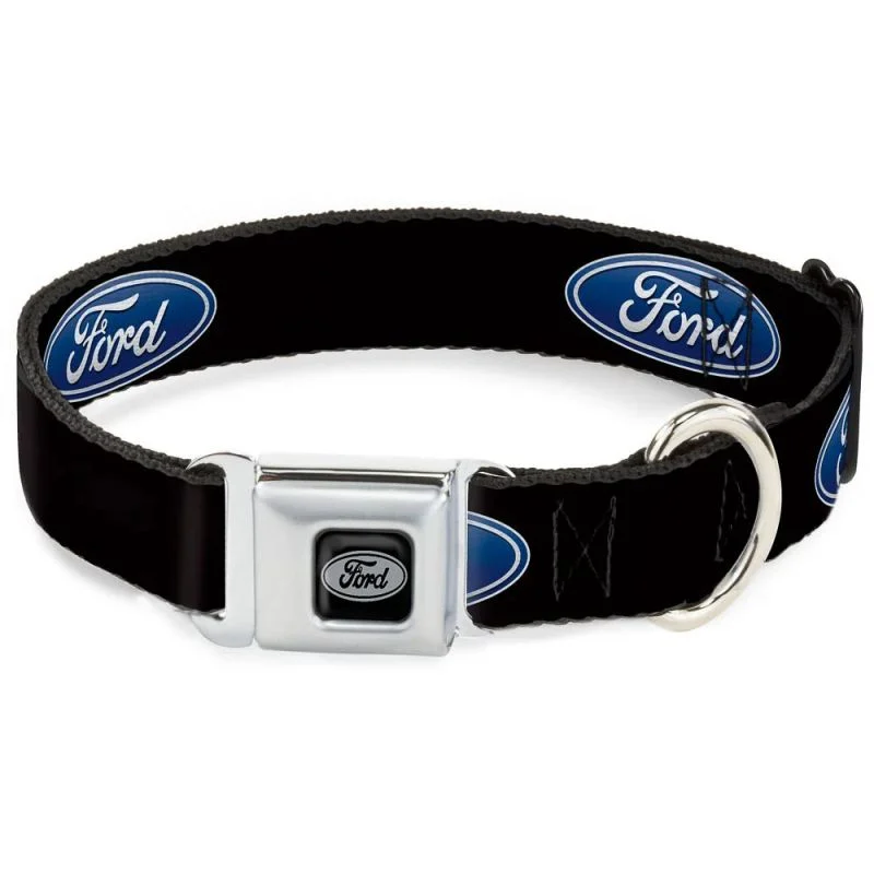 Obroża para perro Ford con cierre metálico [Mediano]