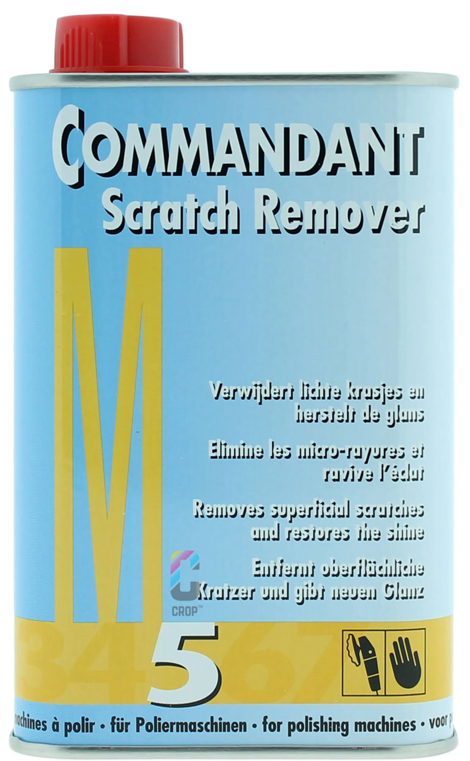 Commander M5 Polish & Scratch Remover - Bote eliminador de arañazos 500 gramos