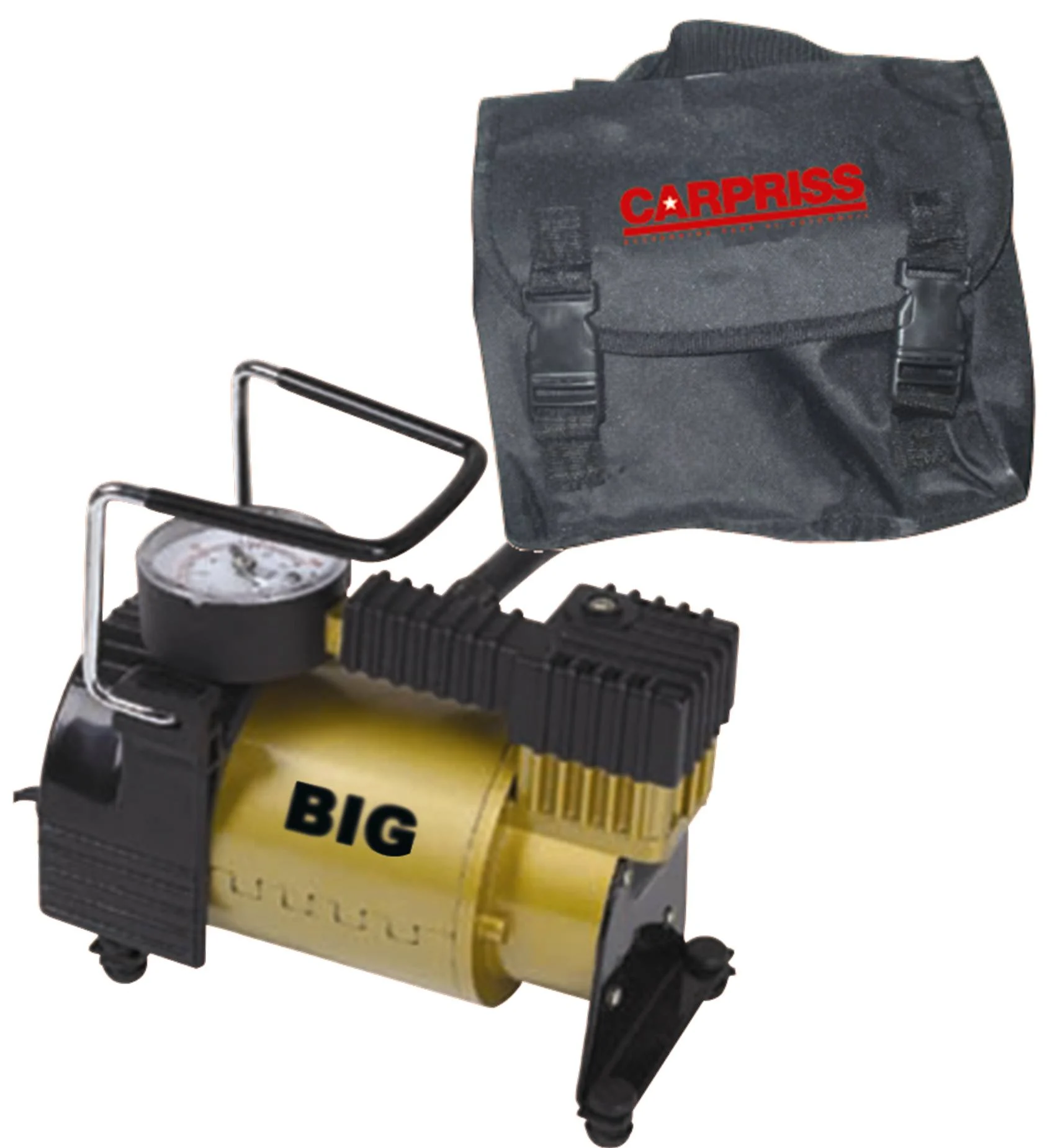Compresor "Big" Metal 12v Con Bolsa
