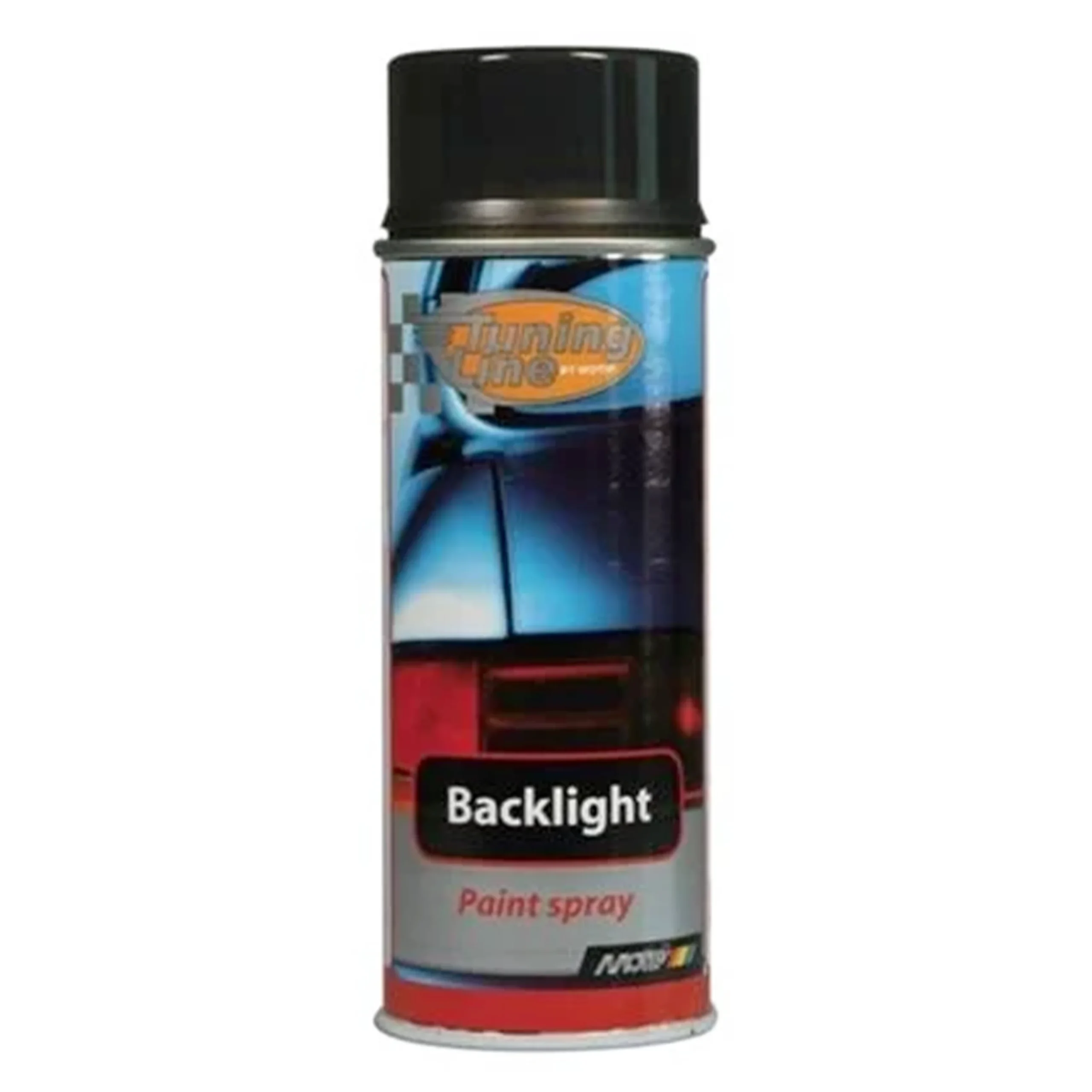 MoTip Backlight Pintura en Aerosol Negra 400ml
