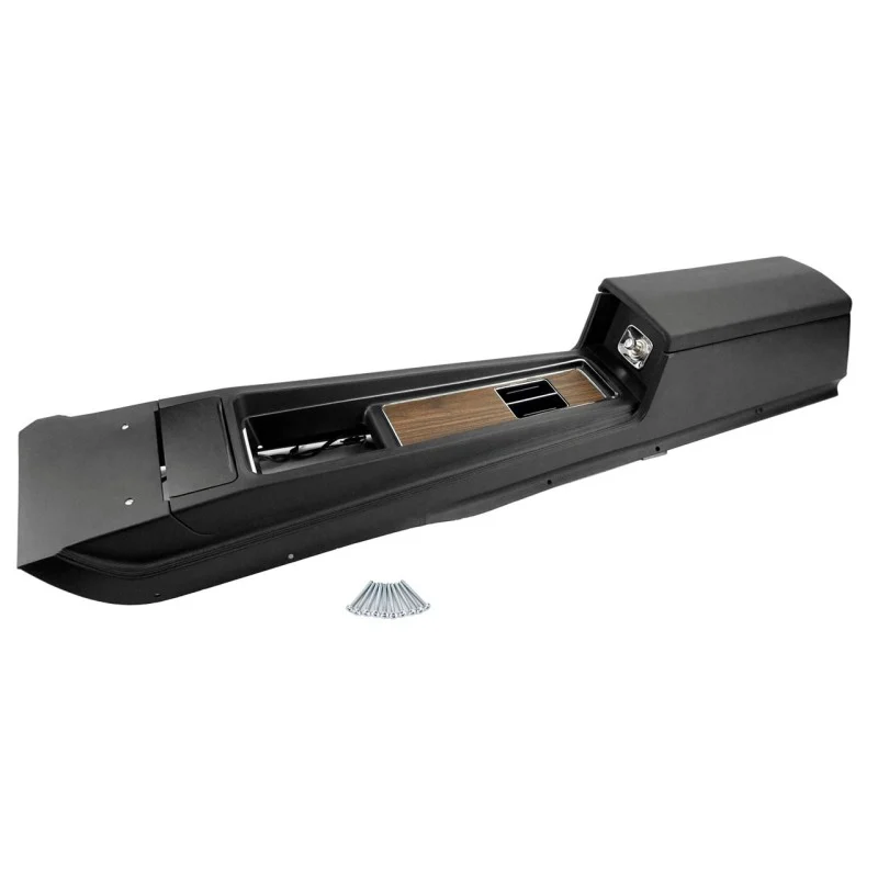 Consola central de lujo, aspecto de madera, transmisión automática 69