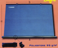 Cortinillas Rolgordijn Trapeze 98 X 78,5cm