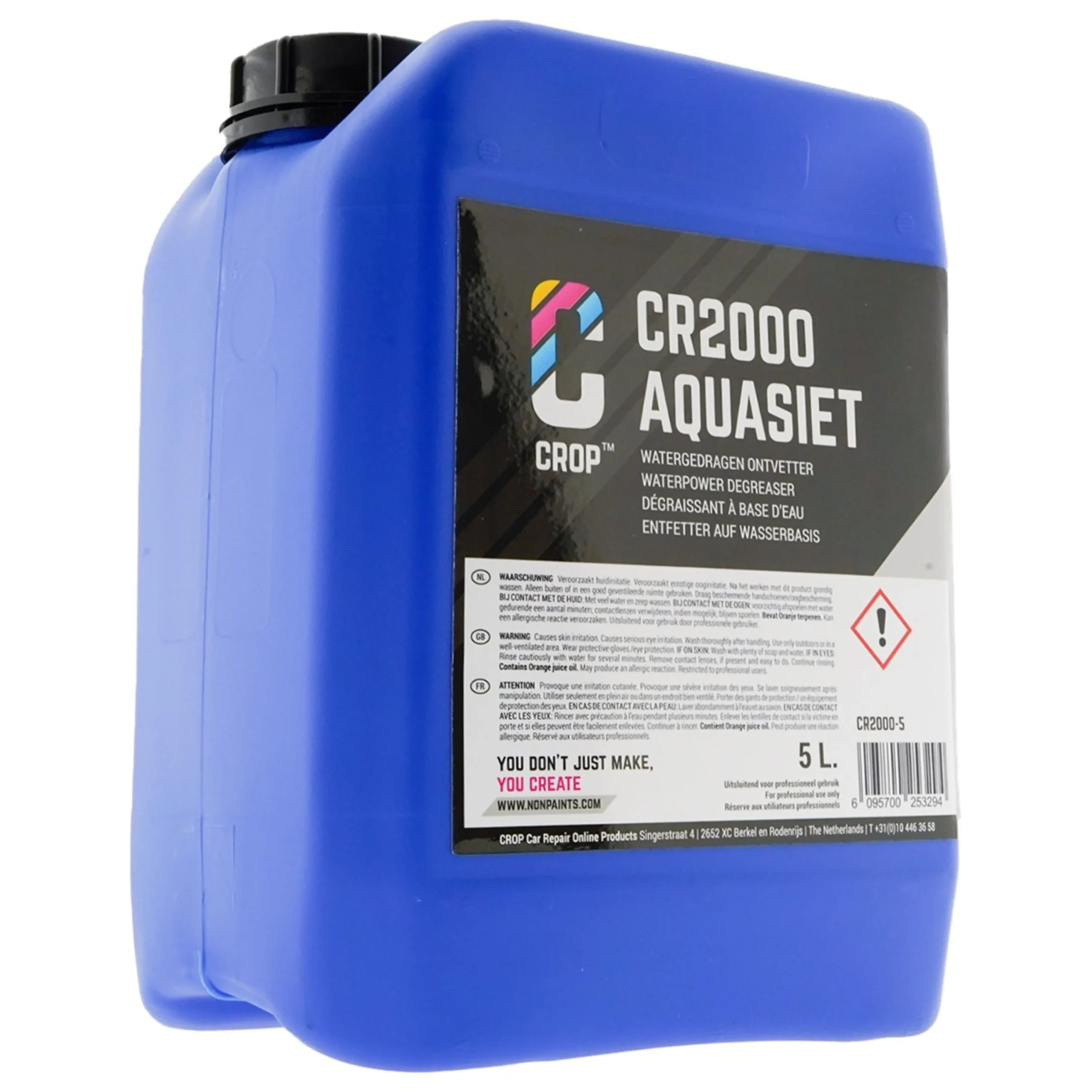 CR2000 Aquasite Desengrasante al agua 5 litros