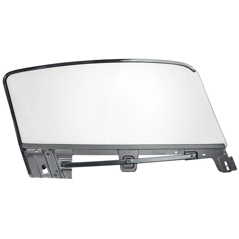 Cristal de puerta Fastback, izquierda, transparente 67-68