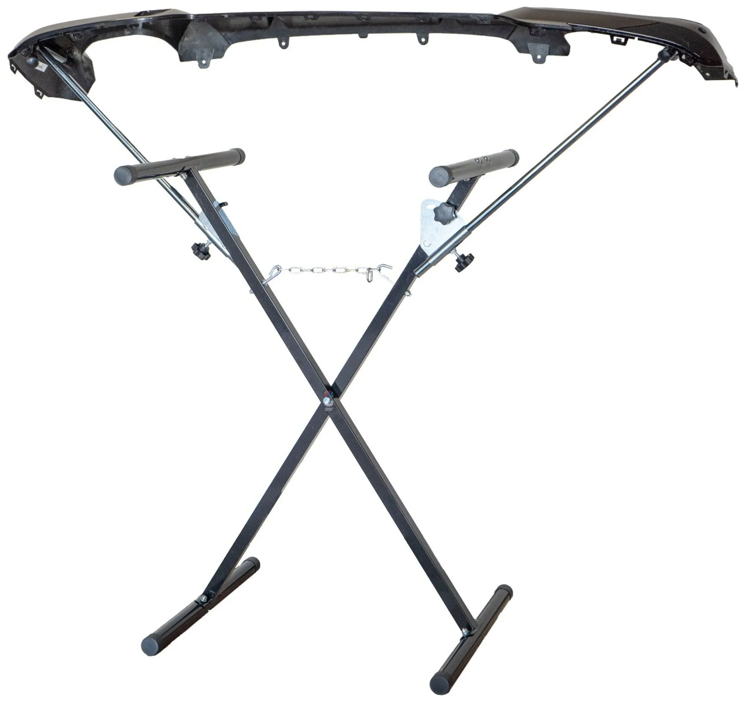 CROP Caballete con soportes para parachoques - Extra Pesado